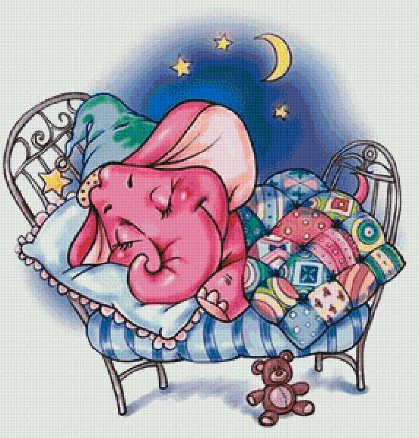 Слоник - животные, для детей - предпросмотр