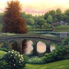 Схема вышивки «Парк. Ч. Уайт»