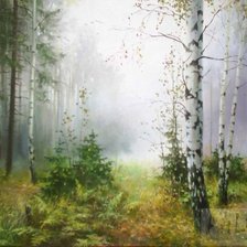 Схема вышивки «Туман»