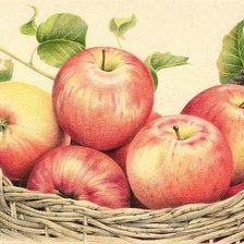 Схема вышивки «Яблоки»