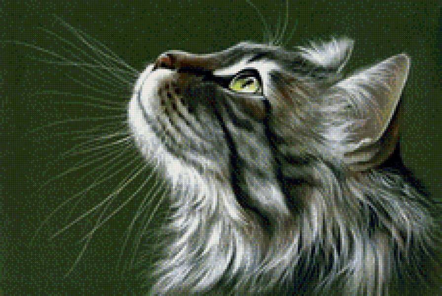 Худ. Гармашова Ирина - кошка, кот - предпросмотр