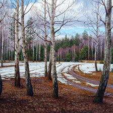 Схема вышивки «Скоро весна»