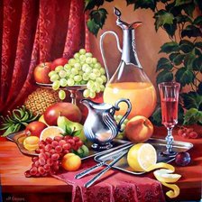 Схема вышивки «Натюрморт»