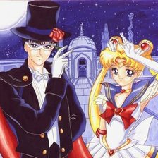 Схема вышивки «Сейлор Мун»