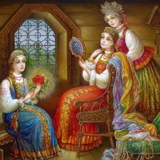 Схема вышивки «Аленький цветочек»