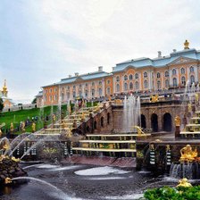 Схема вышивки «Петергоф»