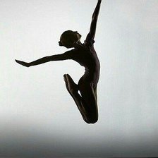 Схема вышивки «Балерина»