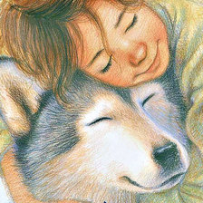 Схема вышивки «верный друг»