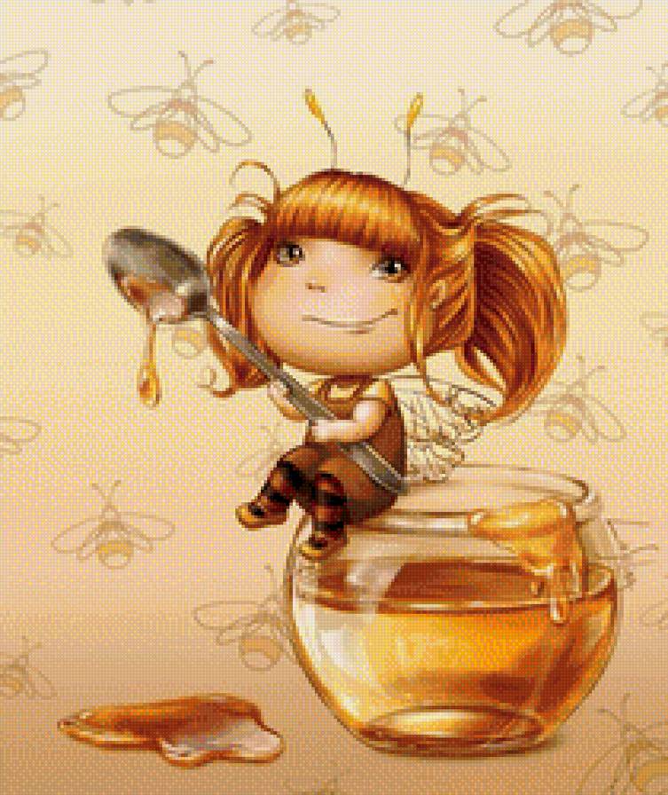 Феечка с медом - предпросмотр