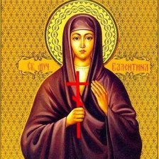 Схема вышивки «Св. Валентина»