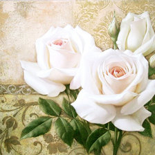 Схема вышивки «Нежность лепестков»