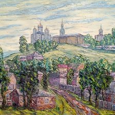 Схема вышивки «Старый Владимир»