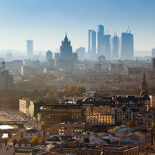 Схема вышивки «Москва»