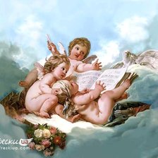 Схема вышивки «Ангелы»