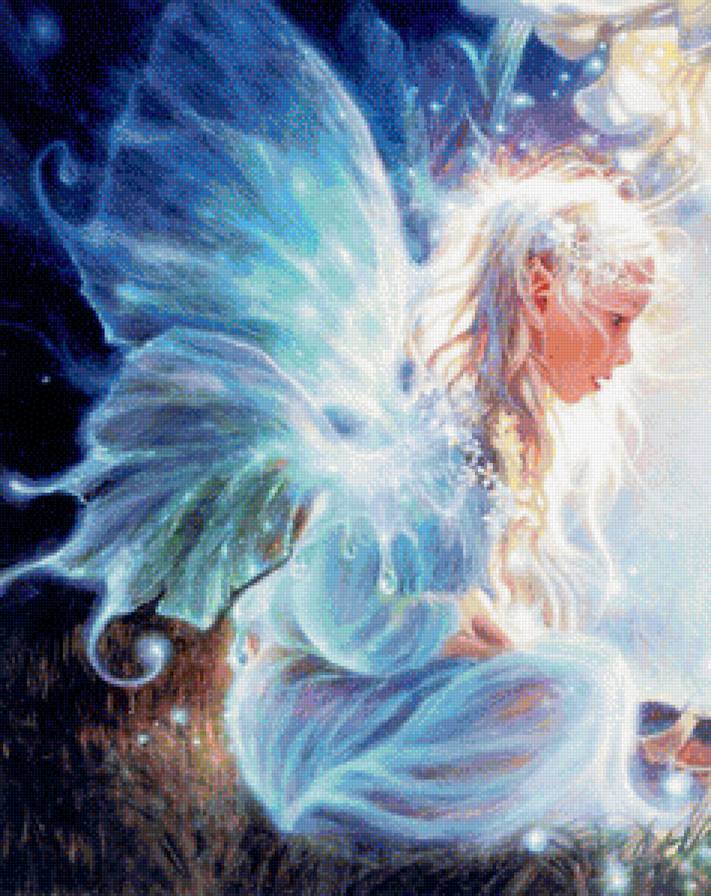 Феечка - ночь, феи, сказка, феечка, ребенок, дети - предпросмотр