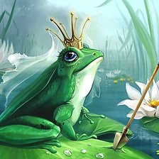 Схема вышивки «Царевна-лягушка»