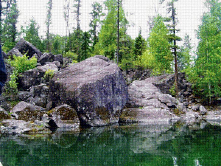 Каменный залив - телецкое озеро, камни - предпросмотр