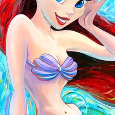 Схема вышивки «ариэль»