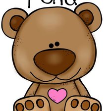 Схема вышивки «мишка»