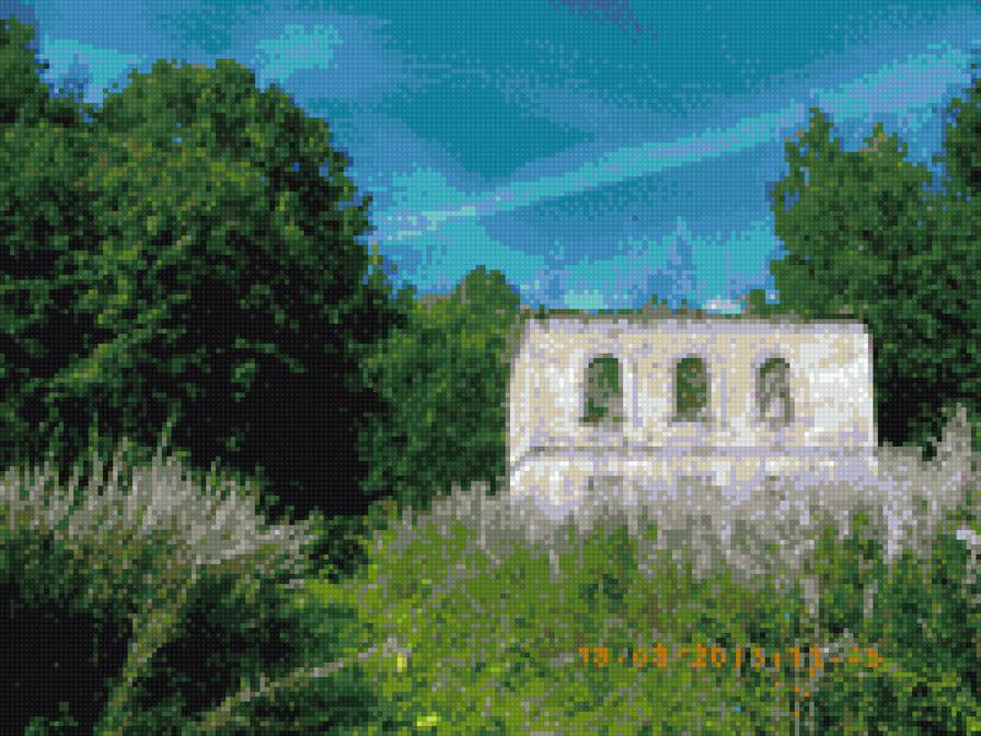 Старый дом в лесу - лес - предпросмотр