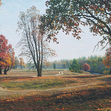 Схема вышивки «осень»