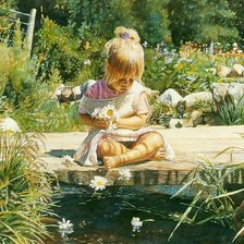 Схема вышивки «Безмятежность»