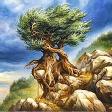 Схема вышивки «По картине худ. Ирины Каркаби из серии "Сила Любви"»