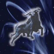 Схема вышивки «телец»