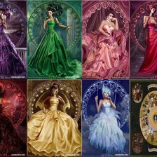 Схема вышивки «семь смертных грехов»