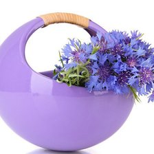 Схема вышивки «васильки»