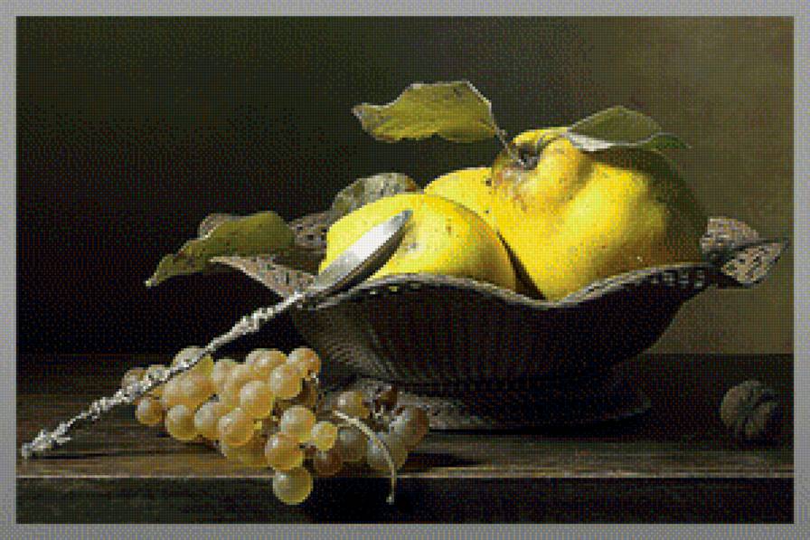 Натюрморт - натюрморт вышивка крестом - предпросмотр