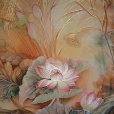 Схема вышивки «вариант для подушки»