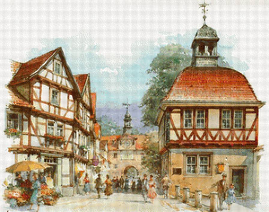 городской пейзаж - городской пейзаж, город - предпросмотр