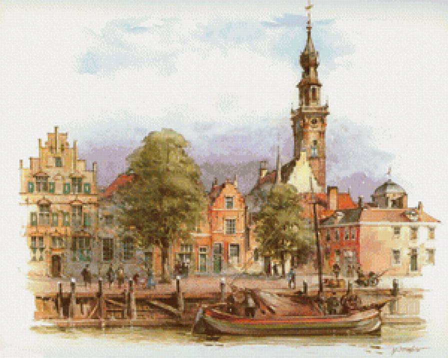 городской пейзаж - город, городской пейзаж - предпросмотр