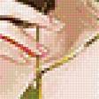 Предпросмотр схемы вышивки «девушка» (№1229978)