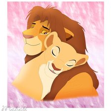 Схема вышивки «король лев»