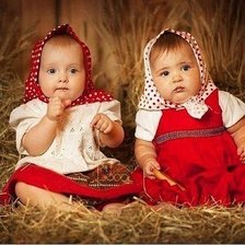 Схема вышивки «на сеновале»