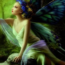 Схема вышивки «ФЕЯ»