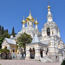 Схема вышивки «ЦЕРКВУШКА3»