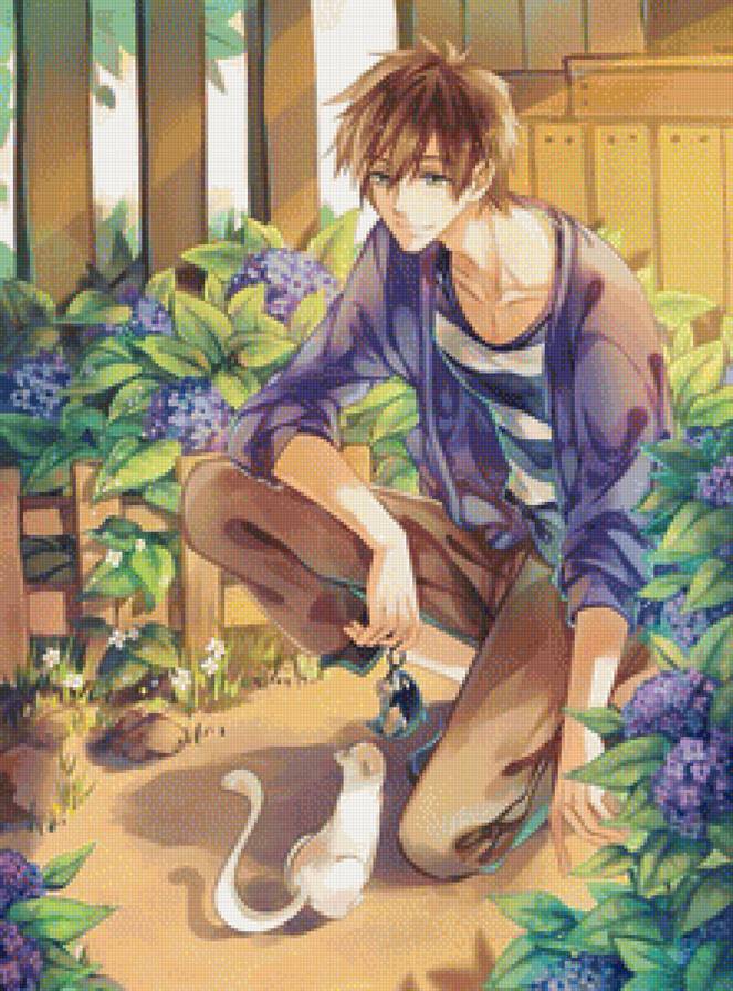 Парень - аниме - предпросмотр