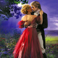 Схема вышивки «Пара»