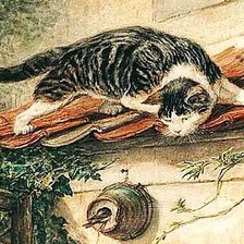 Схема вышивки «Хищный инстинкт.»