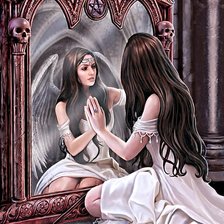 Схема вышивки «Magic Mirror»