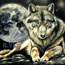 Схема вышивки «охранник»