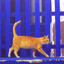 Схема вышивки «ginger cat»