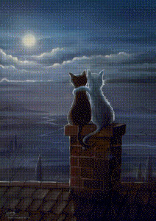 cats on the roof - cats on the roof - предпросмотр