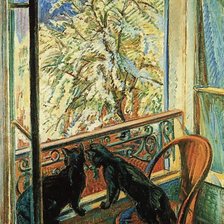 Схема вышивки «cats»