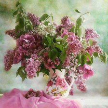 Схема вышивки «lilac»