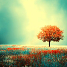 Схема вышивки «landscape»