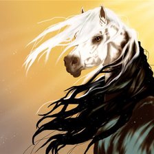 Схема вышивки «horse»